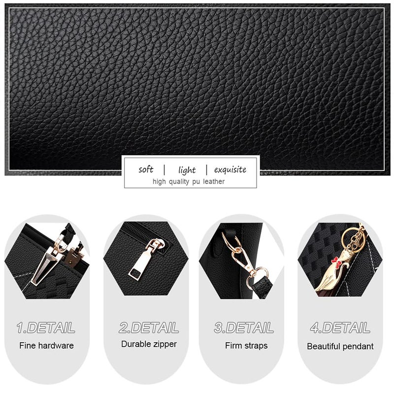 ALARION Womens Purses and Handbags Shoulder Bag Ladies Designer Satchel Messenger Tote Bag - Image 5